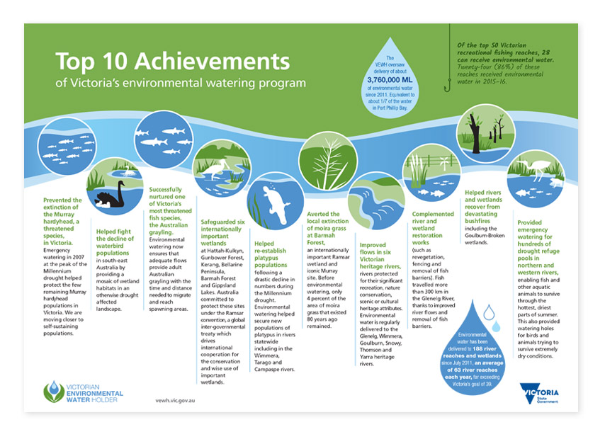 VEWH Achievements infographic